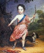 Gerrit van Honthorst, Willem III op driejarige leeftijd in Romeins kostuum